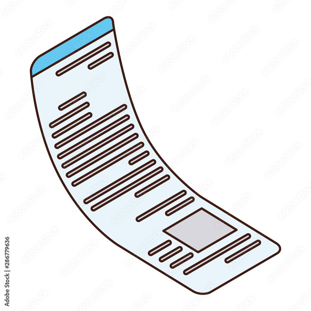 sheets of paper in white background sheets of paper in white background