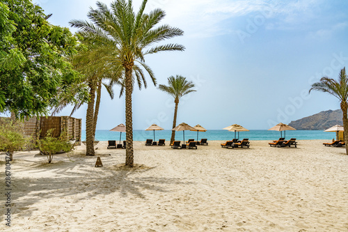 Omani Beach at Zighy Bay in Musandam, Oman. © Hamdan Yoshida