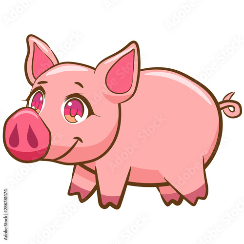 pig vector clipart