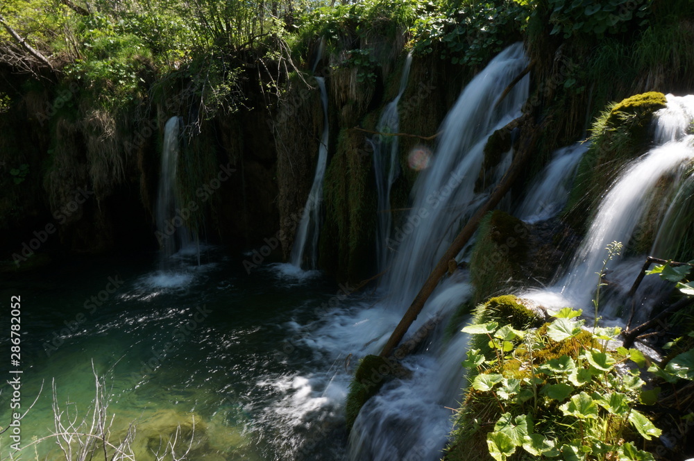 Naklejka premium Plitvice Lakes National Park