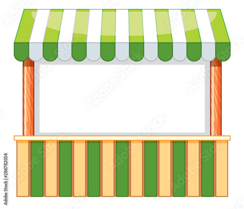 Vendor boot design with green and white color
