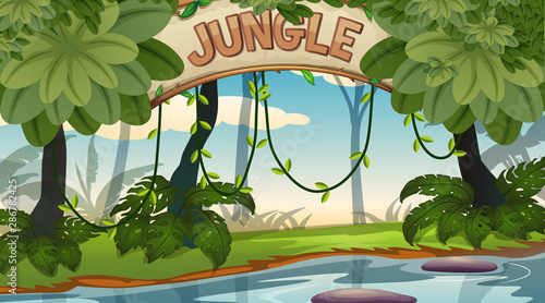 Empty background nature scenery