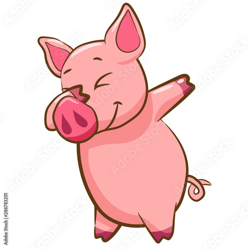 pig vector clipart