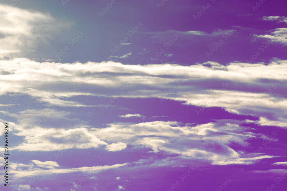 purple blue cloud and dramatic color background