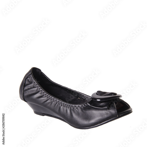 shoe or woman shoe on a background new.