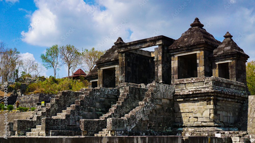 Ratu Boko, a mysterious historic archaeological site in Java