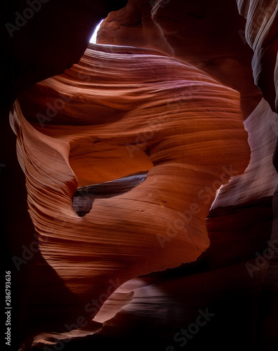 Lady in the wind - lower antelope Canyon