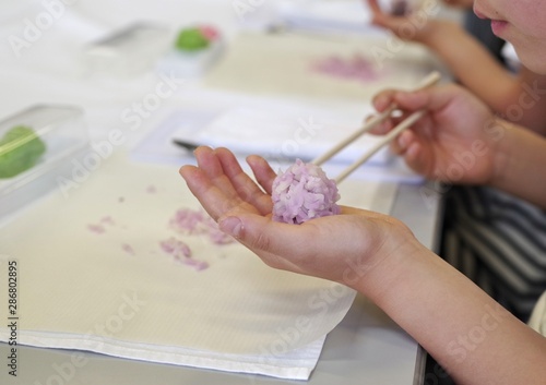 Foto 和菓子の手作り体験