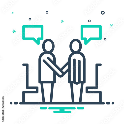 mix icon for negotiate
