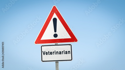 Street Sign to Veterinarian