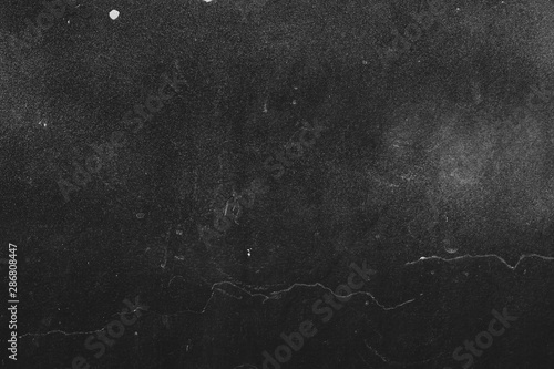 Blank concrete wall black color for texture background