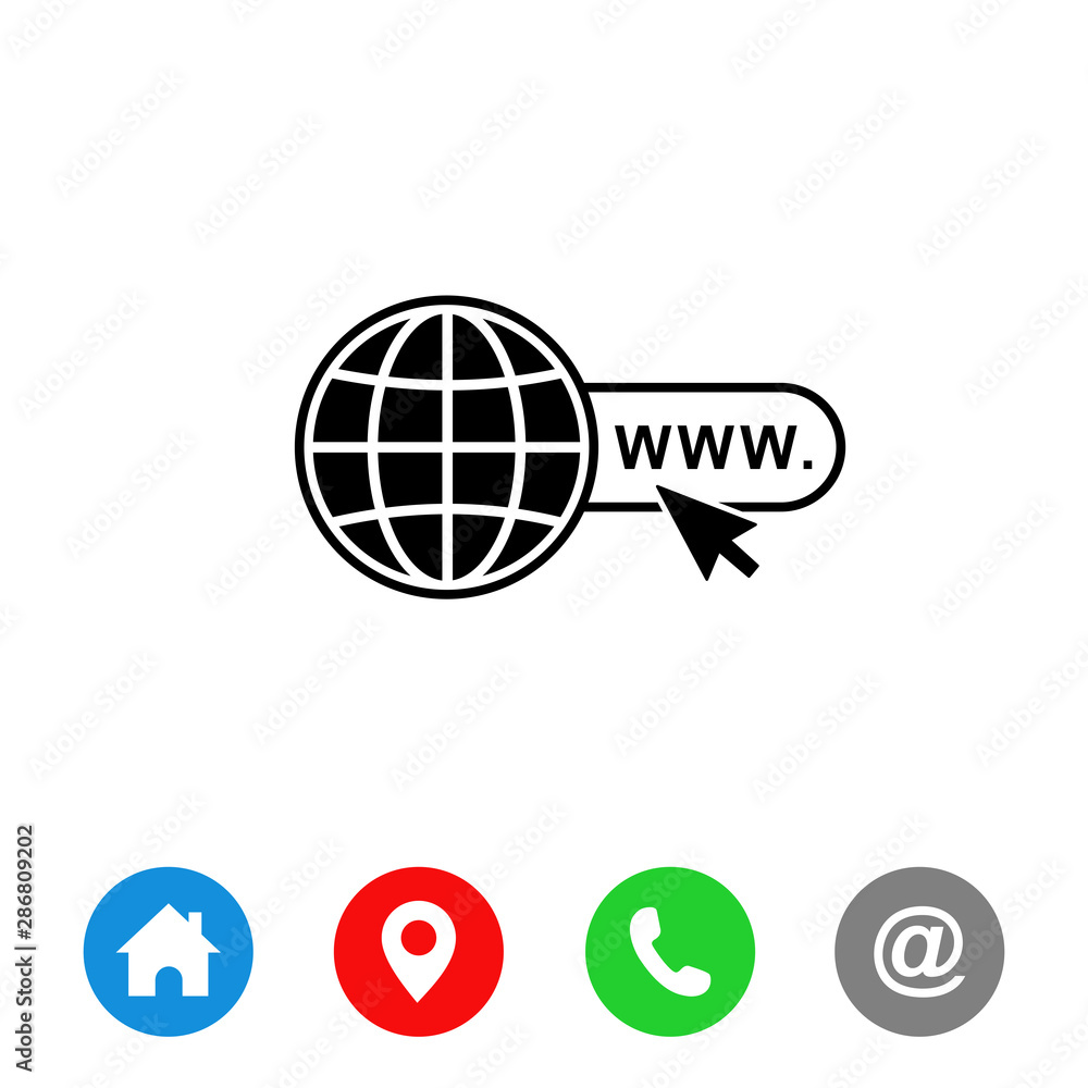 website icon, Go to web Icon vector. symbol for web site Computer and mobile vector. website icon, Go to web Icon vector. symbol for web site Computer and mobile vector.