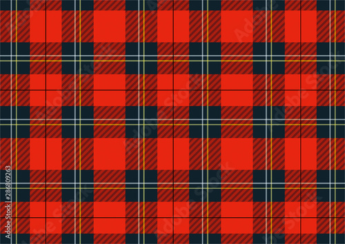 タータンチェック 柄 テキスタイル 背景 赤 イラスト Stock イラスト Adobe Stock