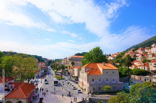 the old city of Dubrovnik, Croatia