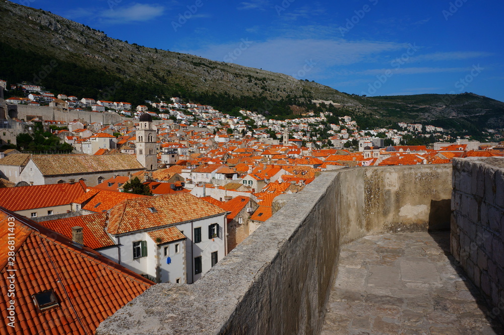 the old town of Dubrovnik