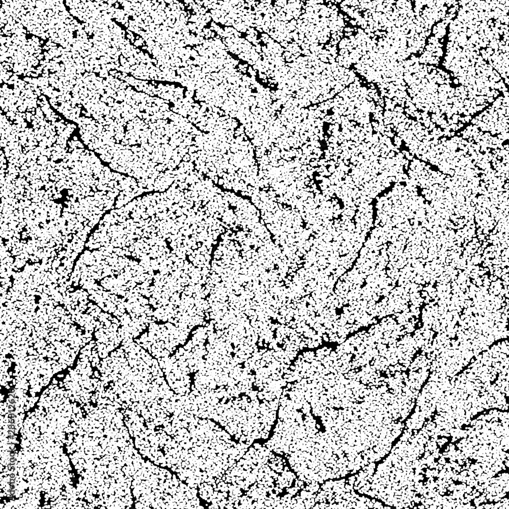 Background of black and white texture. Abstract monochrome pattern of spots, cracks, dots, chips, shapes, lines Background of black and white texture. Abstract monochrome pattern of spots, cracks, dots, chips, shapes, lines