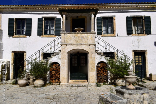 Fototapeta Naklejka Na Ścianę i Meble -  Greek Orthodox monastery in Zakynthos island