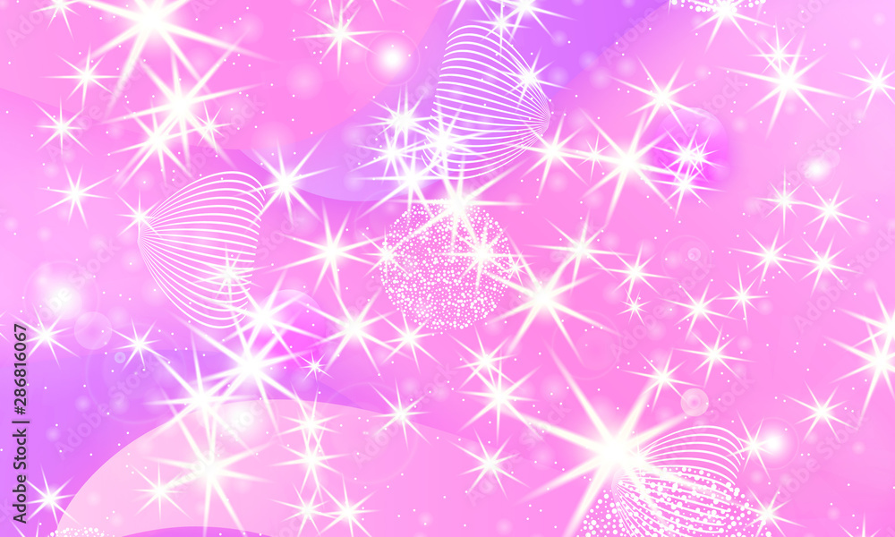 Fairy background. Unicorn pattern. Fairy background. Unicorn pattern.