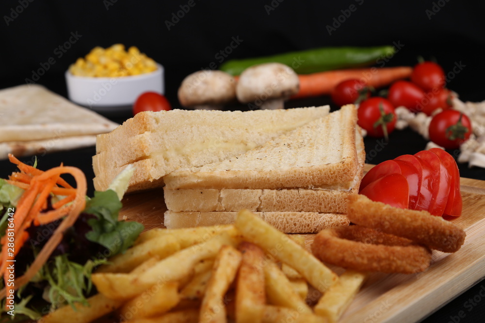 toast, fast food, aperitif, meal, french fries, crusty toast, sausage toast, toast, fast food, aperitif, meal, french fries, crusty toast, sausage toast,