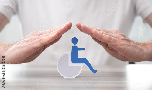 Concept of disability insurance photo