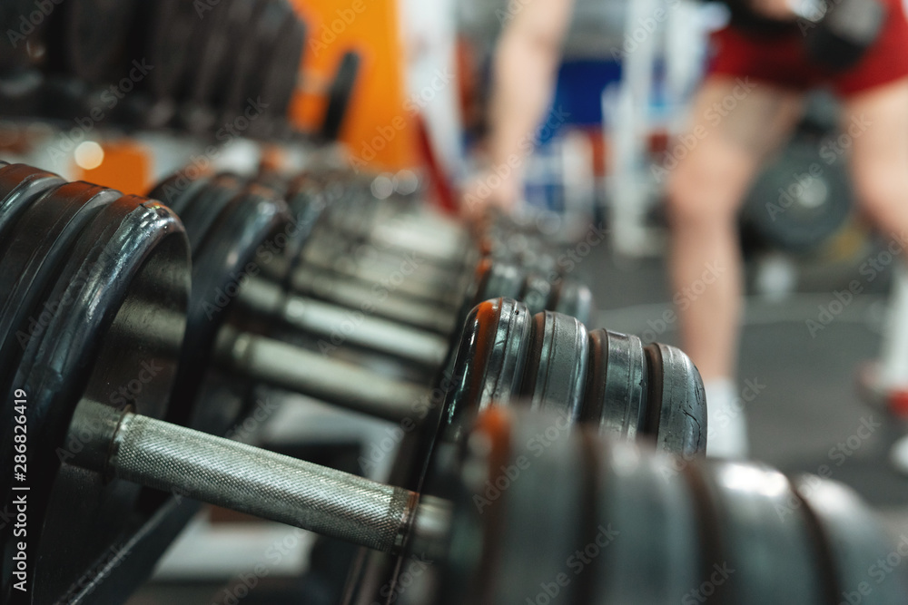 © Kseniia - Rows of dumbbells in the gym © Kseniia - Rows of dumbbells in the gym