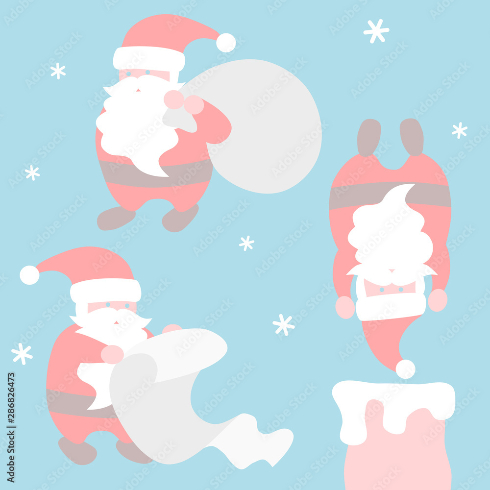 Santa Claus activities - Christmas set Santa Claus activities - Christmas set
