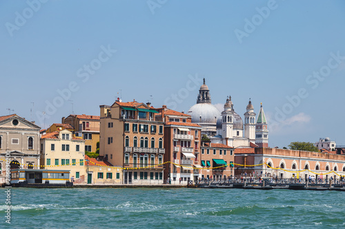 Beautiful view of the city from the water Venice, Italy © fedorovekb