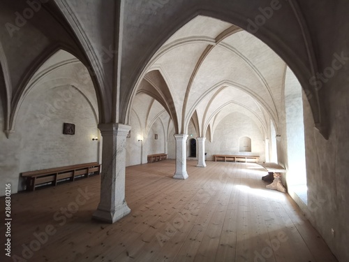 One of inside halls in Turku Castle