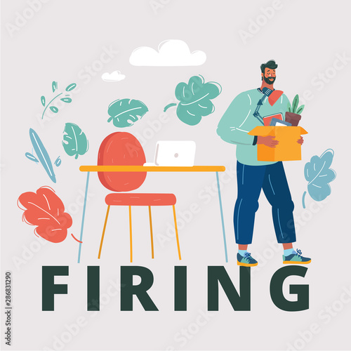 Firing man go away.