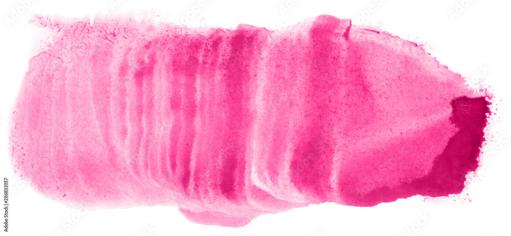 Abstract watercolor background hand-drawn on paper. Volumetric smoke elements. Pink color. For design, web, card, text, decoration, surfaces. Abstract watercolor background hand-drawn on paper. Volumetric smoke elements. Pink color. For design, web, card, text, decoration, surfaces.