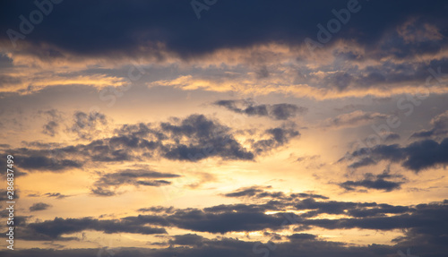 Sonnenuntergang Himmel Wolkenspiel Wolken © Ronny