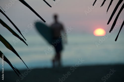 Photography Surfer Silhouette Sunset