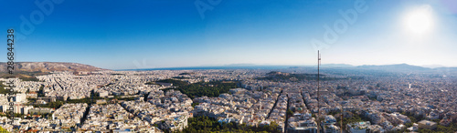 Panorama of Athens in Greece © Armando