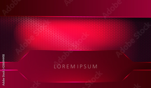 Exquisite geometric pink background with rectangular frames