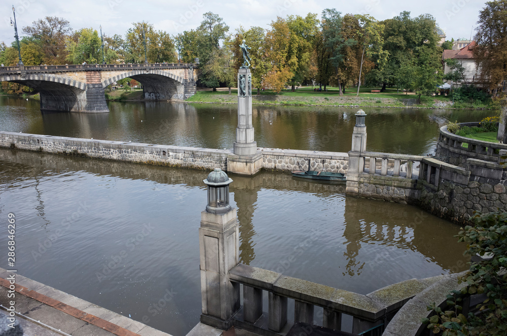 bridge over the river