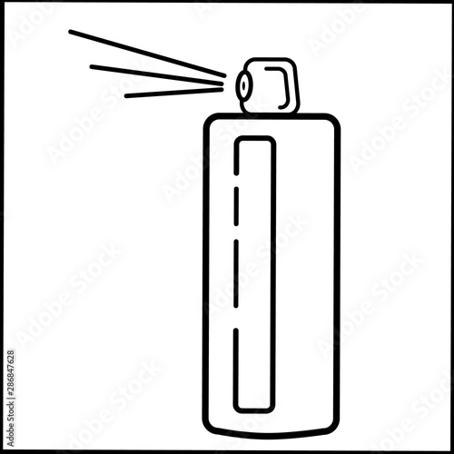 hair spray, spray, fixation, hairdresser, styling