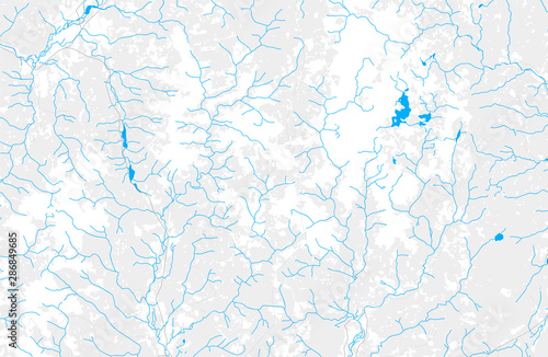 Rich detailed vector map of Cape Breton, Nova Scotia, Canada