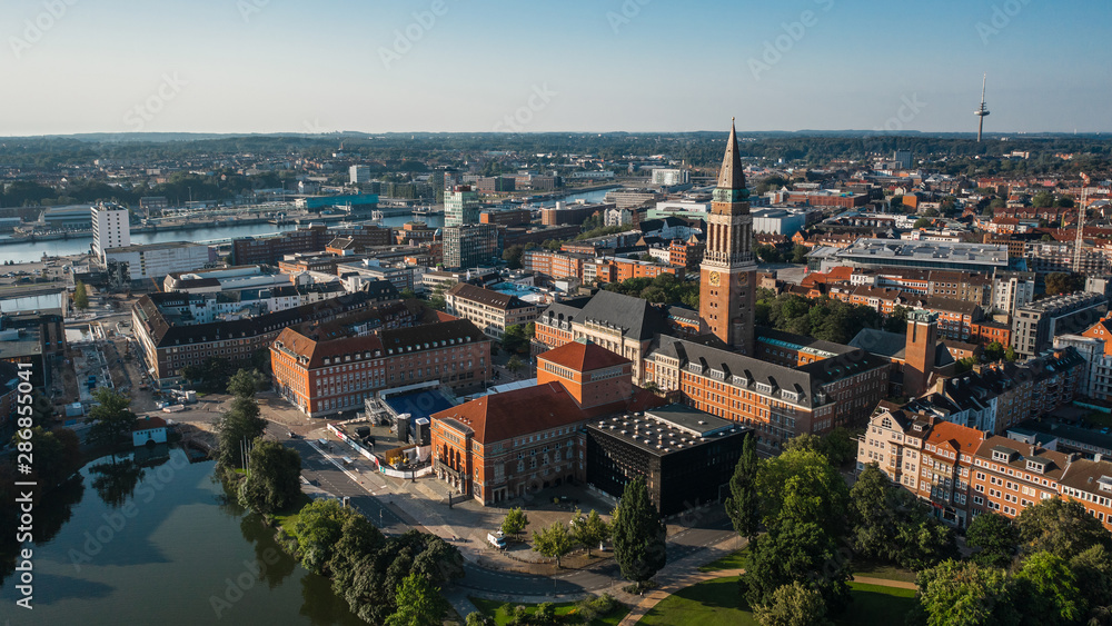 Cityscape of Kiel
