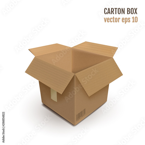 Dimensional carton box