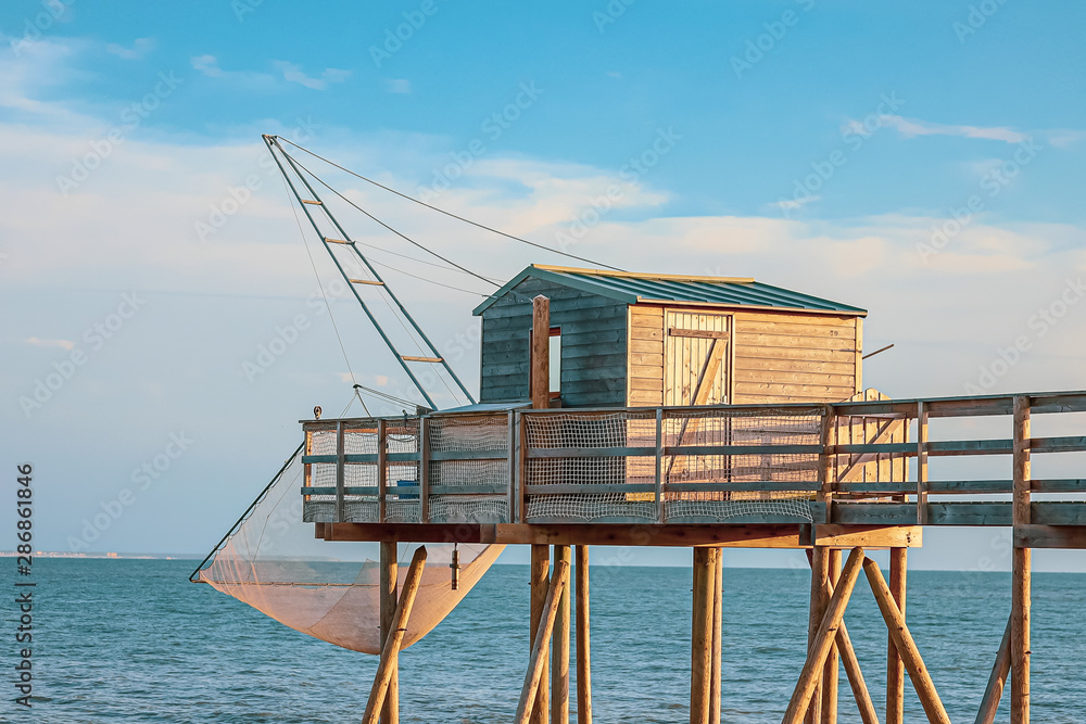 Foto cabanes à carrelet