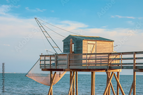 Fotografía cabanes à carrelet