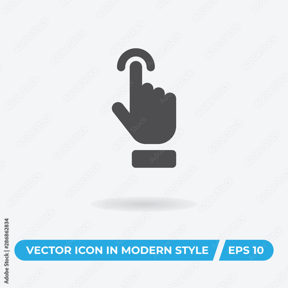Hand vector icon, simple car sign. Hand vector icon, simple car sign.