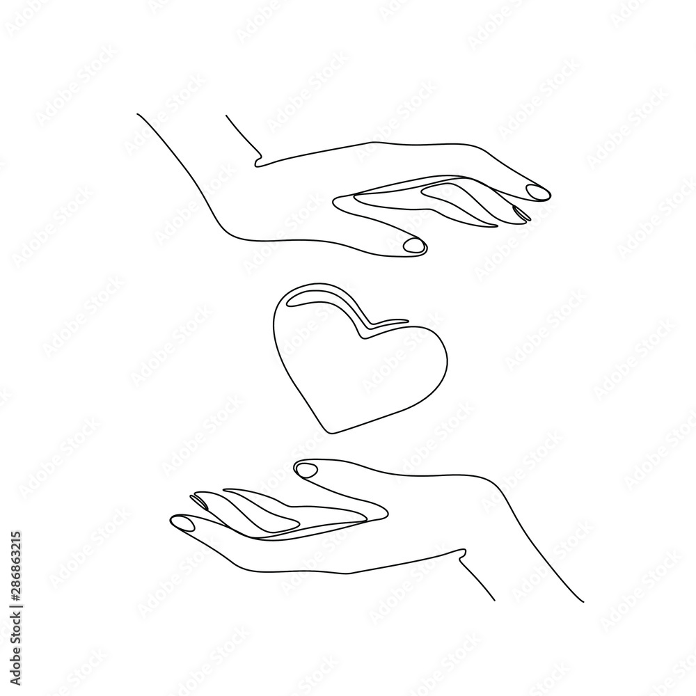 Sketch Line Drawing Caring Heart Stock Illustrations  47 Sketch Line Drawing  Caring Heart Stock Illustrations Vectors  Clipart  Dreamstime