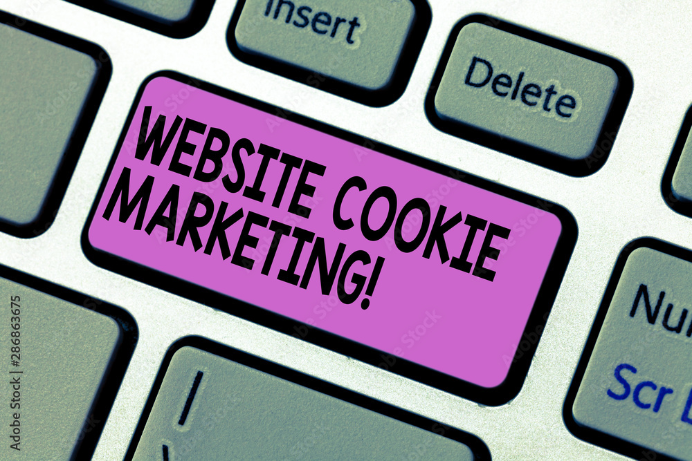 Handwriting text writing Website Cookie Marketing. Concept meaning information and insights of the webpage users Keyboard key Intention to create computer message pressing keypad idea Handwriting text writing Website Cookie Marketing. Concept meaning information and insights of the webpage users Keyboard key Intention to create computer message pressing keypad idea