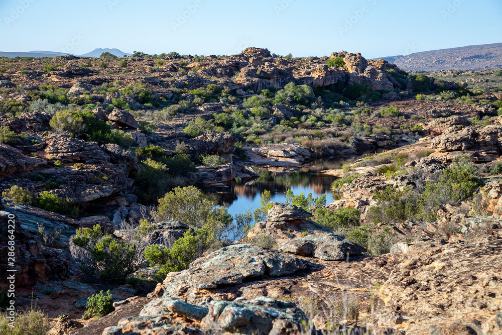 Landscape of the Cederberg Mountains, Western Cape Landscape of the Cederberg Mountains, Western Cape