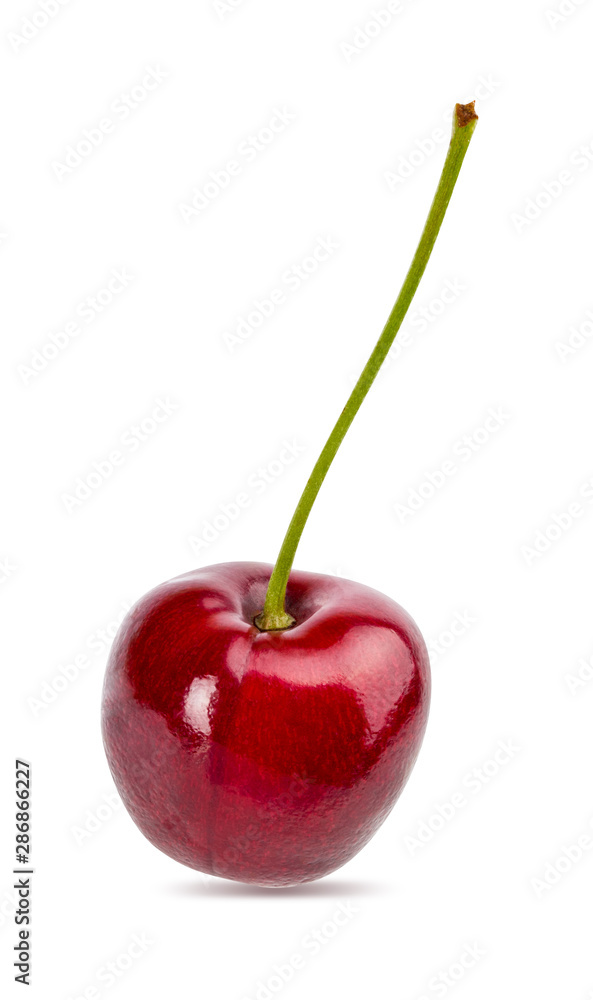 Cherry isolated on white background with clipping path Cherry isolated on white background with clipping path