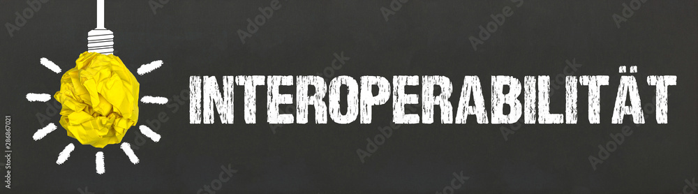 Fototapeta premium Interoperabilität