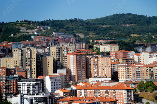 Neighborhood in Bilbao, Spain photo