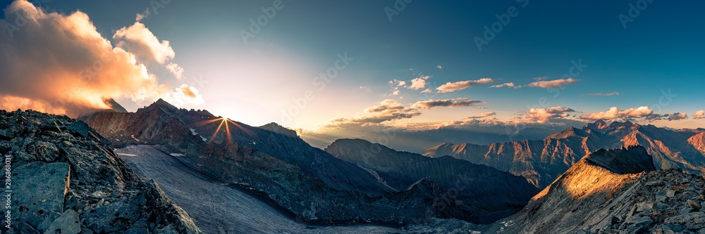 Fotografie mountain panorama