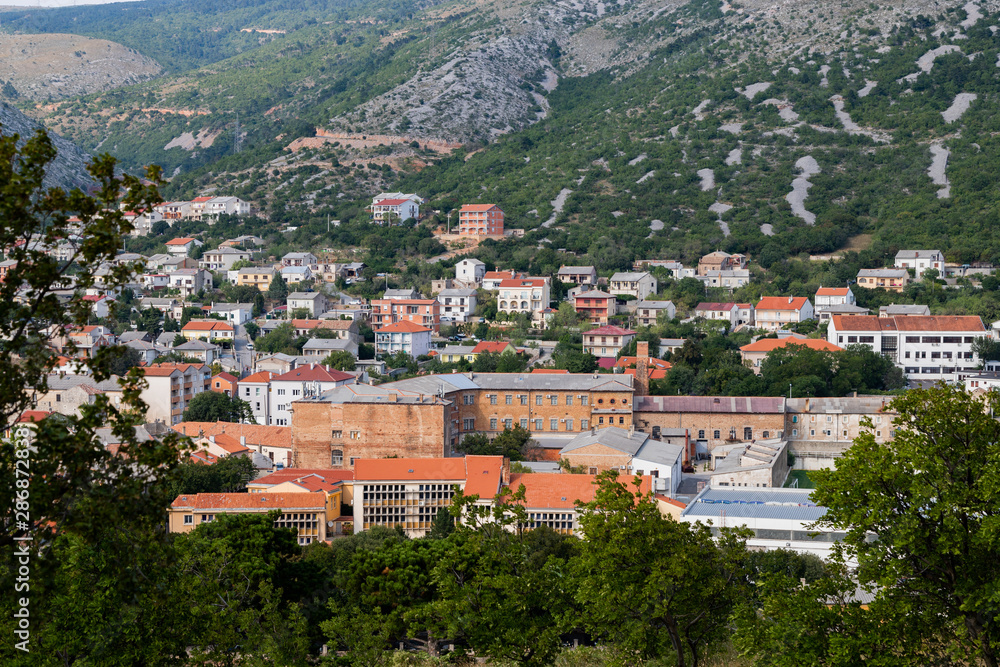 Senj widok na miasto w Chorwacji
